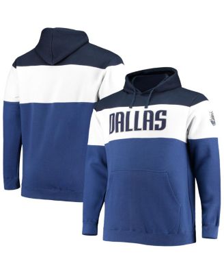 Men's Fanatics Branded Navy Dallas Cowboys Team Authentic Personalized Name  & Number Pullover Hoodie