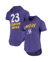 Outerstuff LeBron James Los Angeles Lakers Purple Yellow #6 Youth 8-20 Alternate Edition Swingman Player Jersey