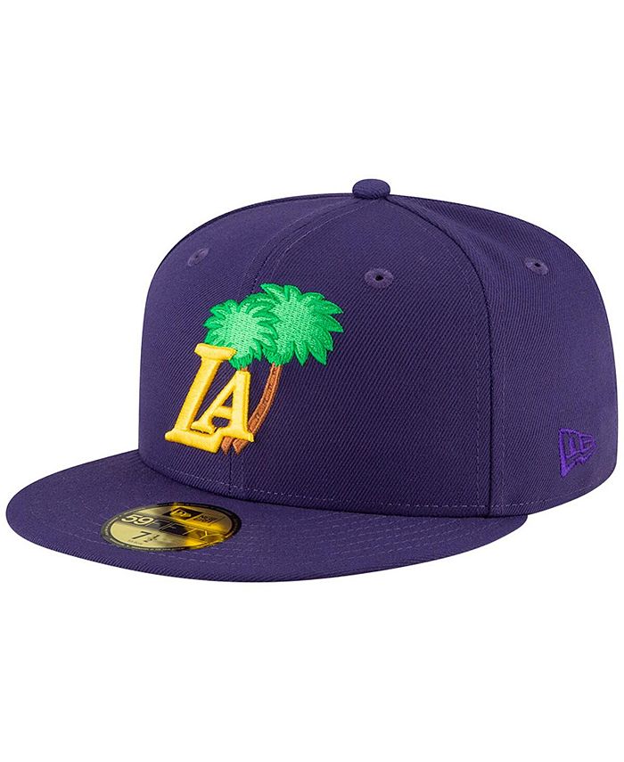 Lakers palm deals tree hat