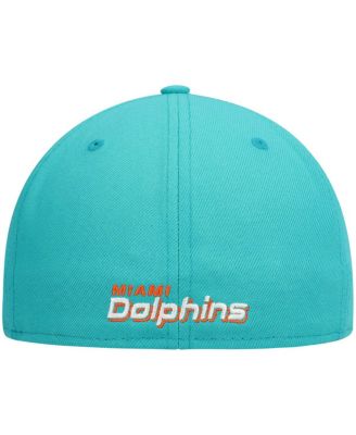 Men's Aqua Miami Dolphins Omaha Elemental 59FIFTY Fitted Hat