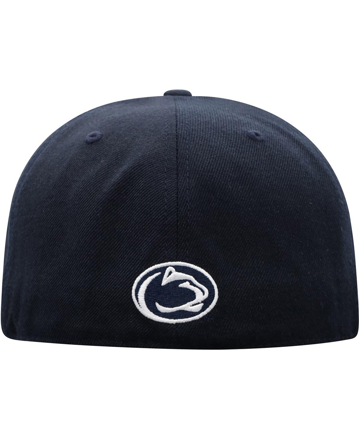 Men'sPenn State Nittany Lions Team Color Fitted Hat - Navy
