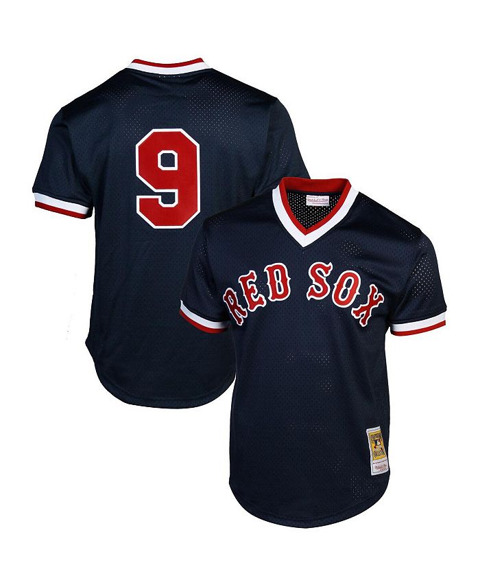 Mitchell & Ness Men's Ted Williams Boston Red Sox 1990 Authentic  Cooperstown Collection Batting Practice Jersey - Navy Blue - Macy's