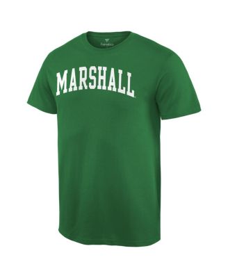 Fanatics Men's Kelly Green Marshall Thundering Herd Basic Arch T-shirt ...