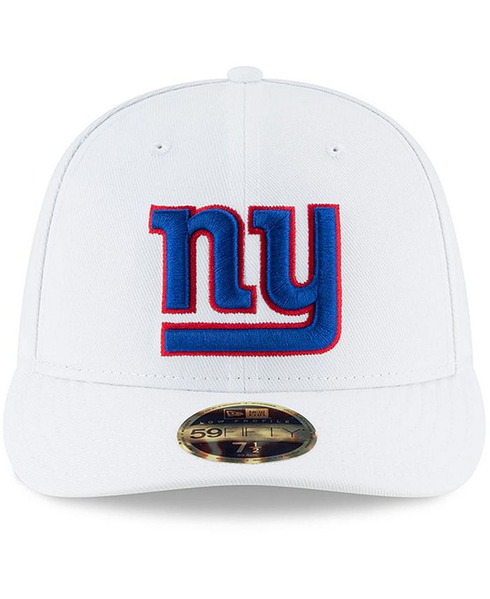 New Era Men's White New York Giants Omaha Low Profile 59FIFTY Fitted Hat -  Macy's