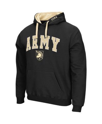 Men's Black Army Black Knights Big and Tall Arch & Logo 2.0 Pullover Hoodie
