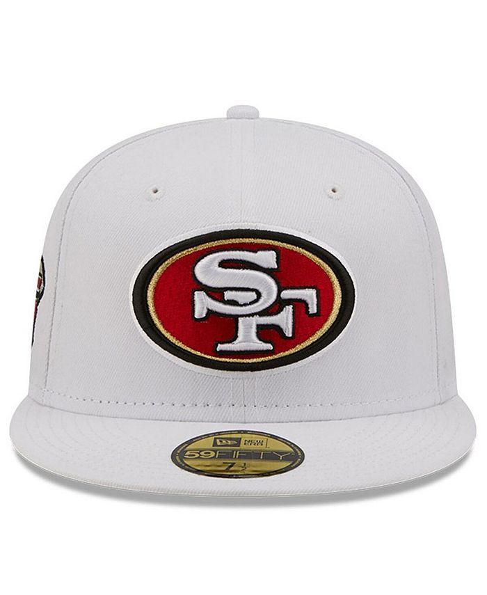 New Era Men's Black San Francisco 49ers 75th Anniversary Side Patch 59FIFTY  Fitted Hat - Macy's