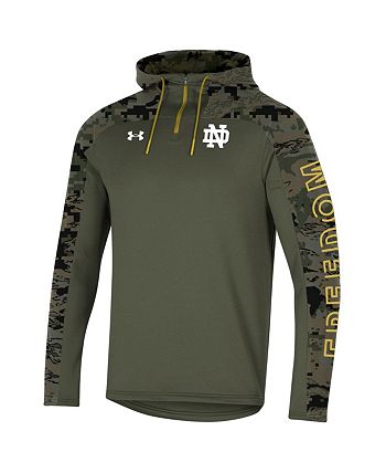 Notre dame under armour quarter zip outlet