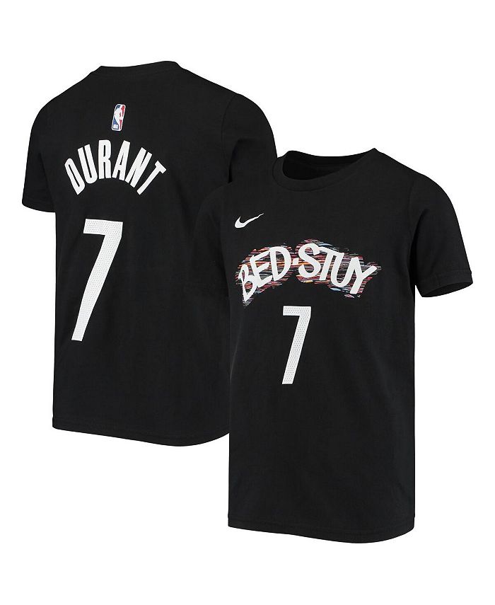 Boys Black Nike Dri-Fit Bed-Stuy Brooklyn Nets T-Shirt / Size S