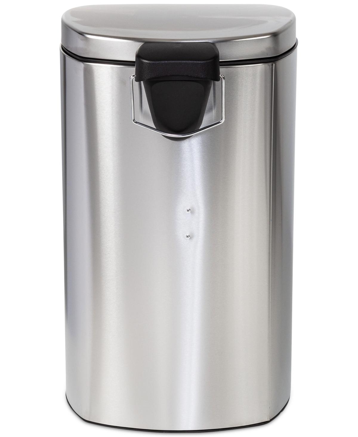 Shop Honey Can Do 50-liter Square Stainless Steel Step Trash Can With Soft-close Lid In Silver