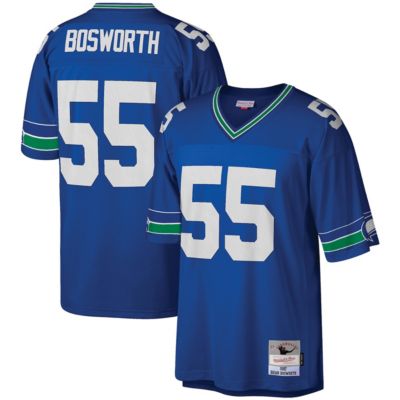 Men's Brian Bosworth Royal Seattle Seahawks Legacy Replica Jersey