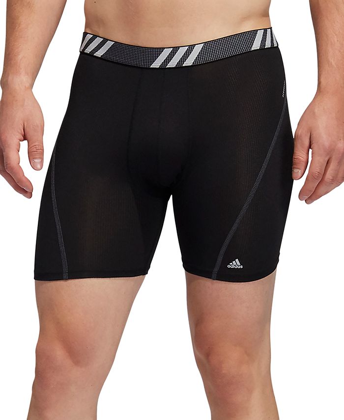 adidas Men's Sport Performance Mesh Boxer Briefs 3Pack Macy's