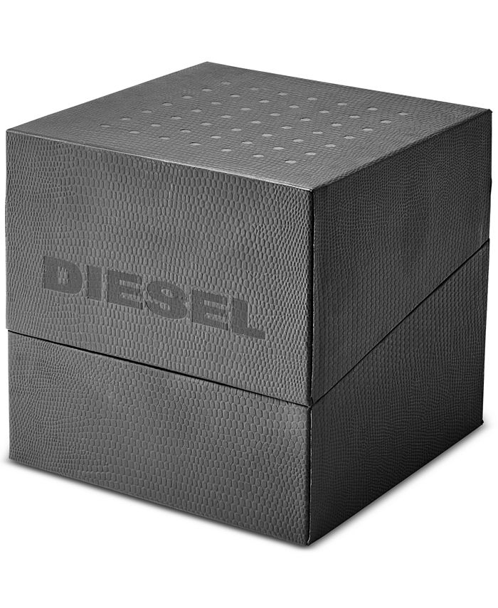 Diesel Men's Chronograph Griffed Gunmetal-Tone Stainless Steel