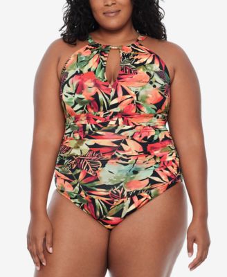 lauren ralph lauren plus size swimwear