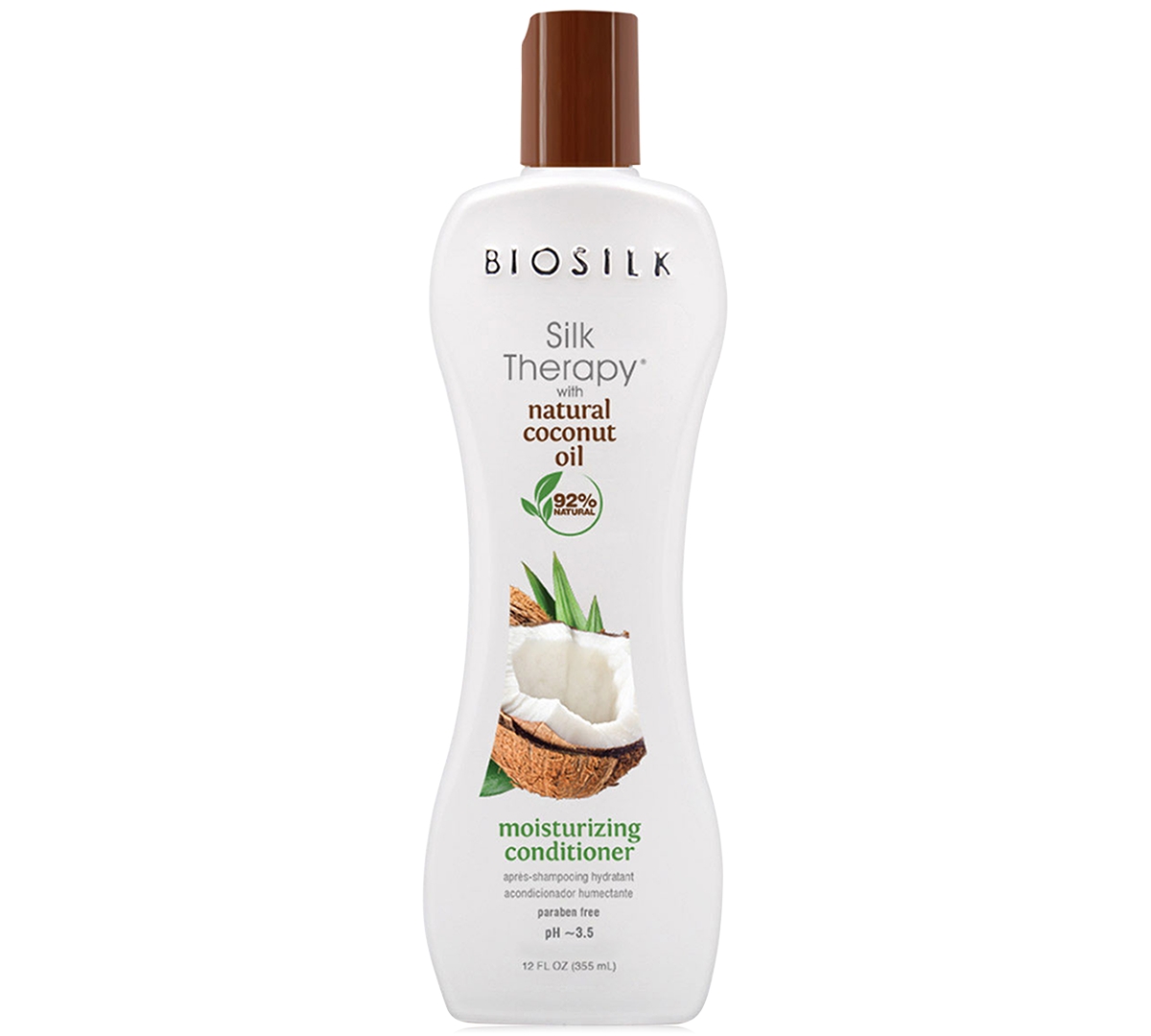 UPC 633911815861 product image for BioSilk Silk Therapy With Natural Coconut Oil Moisturizing Conditioner, 12 oz, f | upcitemdb.com