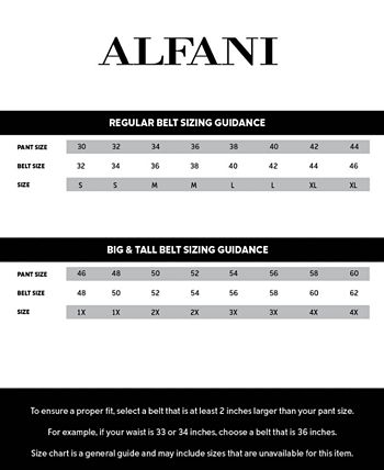 Alfani - Men's Reversible Compression Buckle Belt