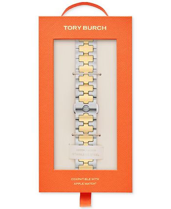 Tory Burch - Reva Two-Tone Stainless Steel Bracelet For Apple Watch&reg; 38mm/40mm