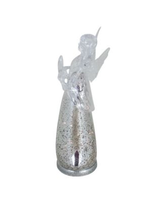 13" Lighted Angel Holding a Star Christmas Tabletop Figurine