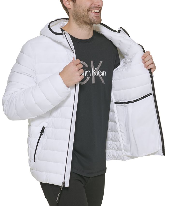 doel deelnemer huilen Calvin Klein Men's Hooded Packable Down Jacket, Created for Macy's &  Reviews - Coats & Jackets - Men - Macy's