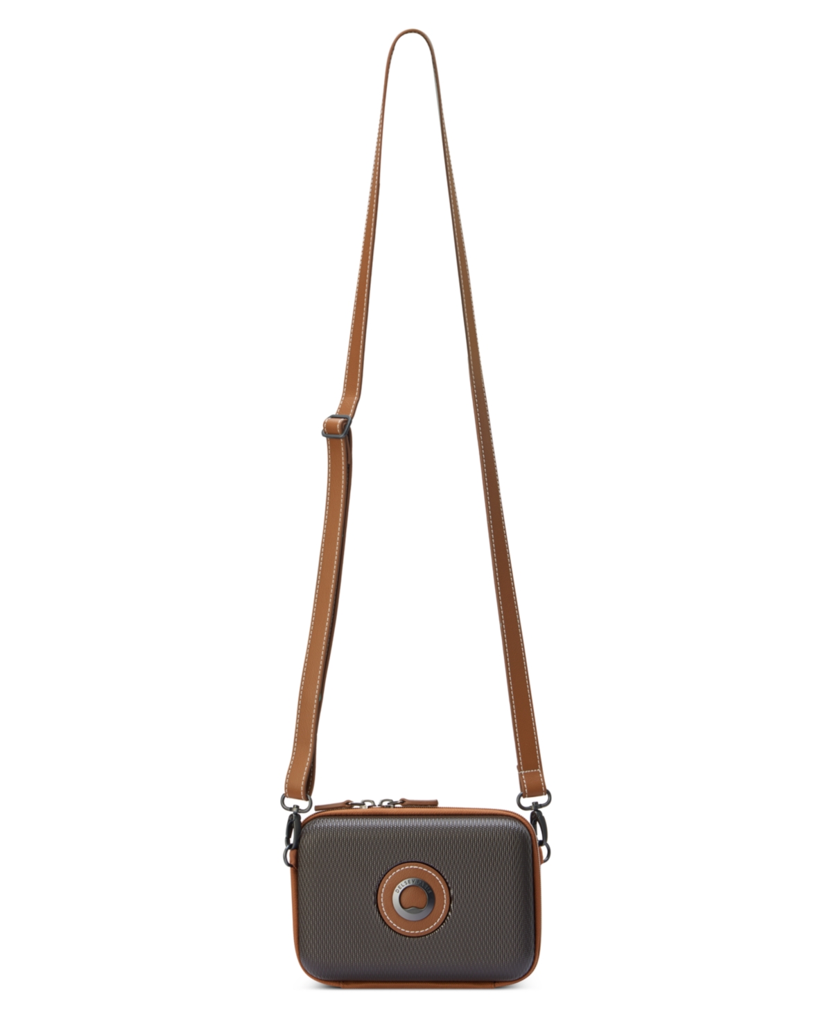 Delsey Chatelet Air 2 Crossbody Bag In Chocolate
