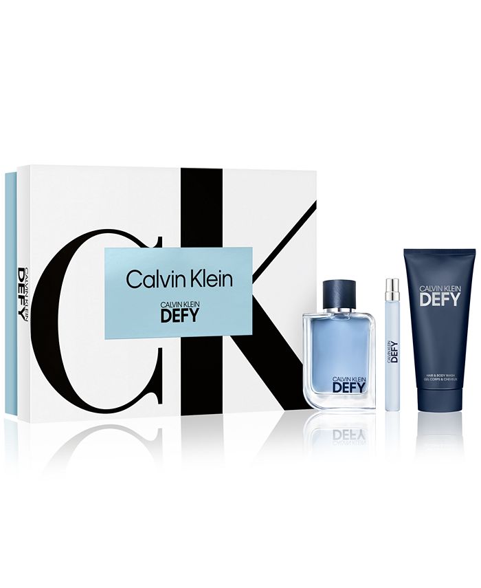 Calvin Klein Men's 3-Pc. Defy Gift Set & Reviews - Cologne - Beauty - Macy's