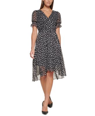 tommy hilfiger polka dot dress