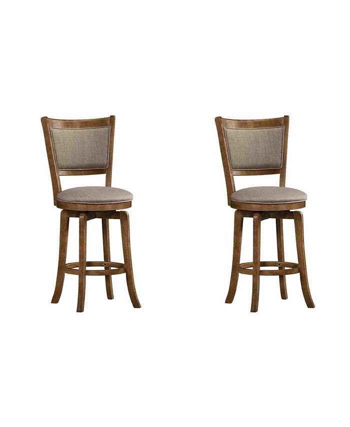 Best Master Furniture Maria 29" Bar Stools, Set of 2 Macy's