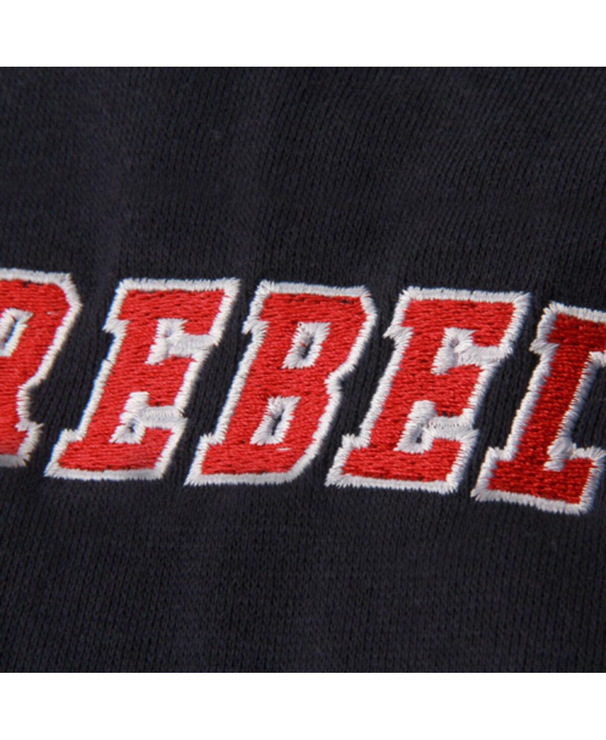 Big BoysOle Miss Rebels Big Logo Pullover Hoodie - Navy