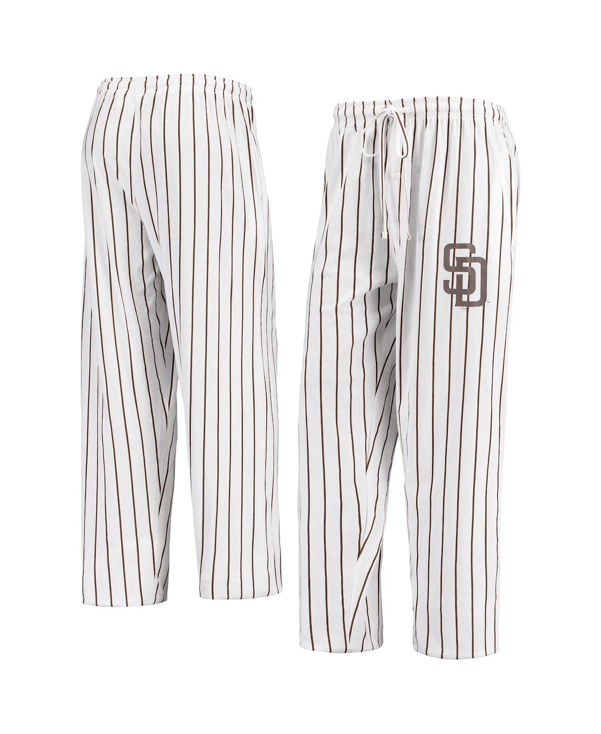 Shop Concepts Sport Men's White San Diego Padres Vigor Pinstripe Pants