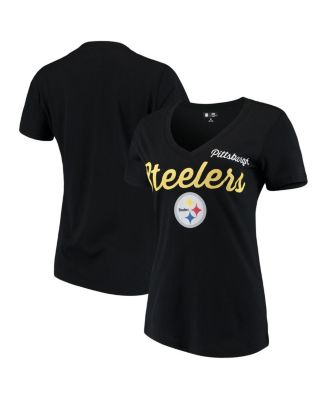 Pittsburgh Steelers V-Neck Womens T-Shirt - TeeHex