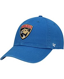Men's Blue Florida Panthers Team Clean Up Adjustable Hat