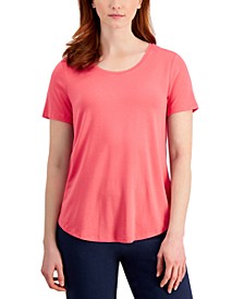 Scoop-Neck T-Shirt, Created for Macy's