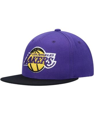 Mitchell & Ness Men's Purple Los Angeles Lakers Hardwood Classics ...