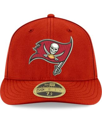 Men's Red Tampa Bay Buccaneers Omaha Low Profile 59FIFTY Fitted Team Hat