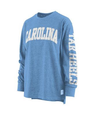 Women's Carolina Blue North Carolina Tar Heels Two-Hit Canyon Long Sleeve T-shirt