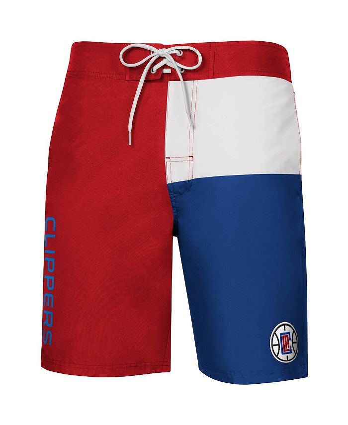 G-III Sports by Carl Banks Men's Red and Royal LA Clippers Breeze Color ...