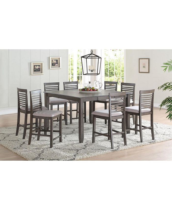 Smith Mountain Lake Counter Height, 8 Chair Counter Height Dining Table
