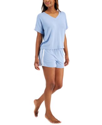 Photo 1 of PLUS SIZE XXL Alfani V-Neck & Shorts Pajama Set,