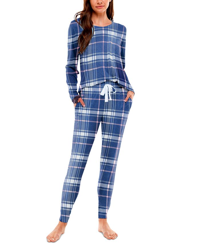 Jaclyn Intimates Super-Soft Jogger Pants Pajama Set & Reviews - All ...