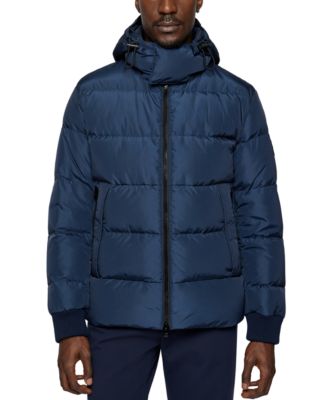 blue puffer jacket mens