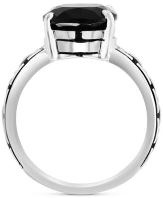 EFFY&reg; Onyx Ring in Sterling Silver