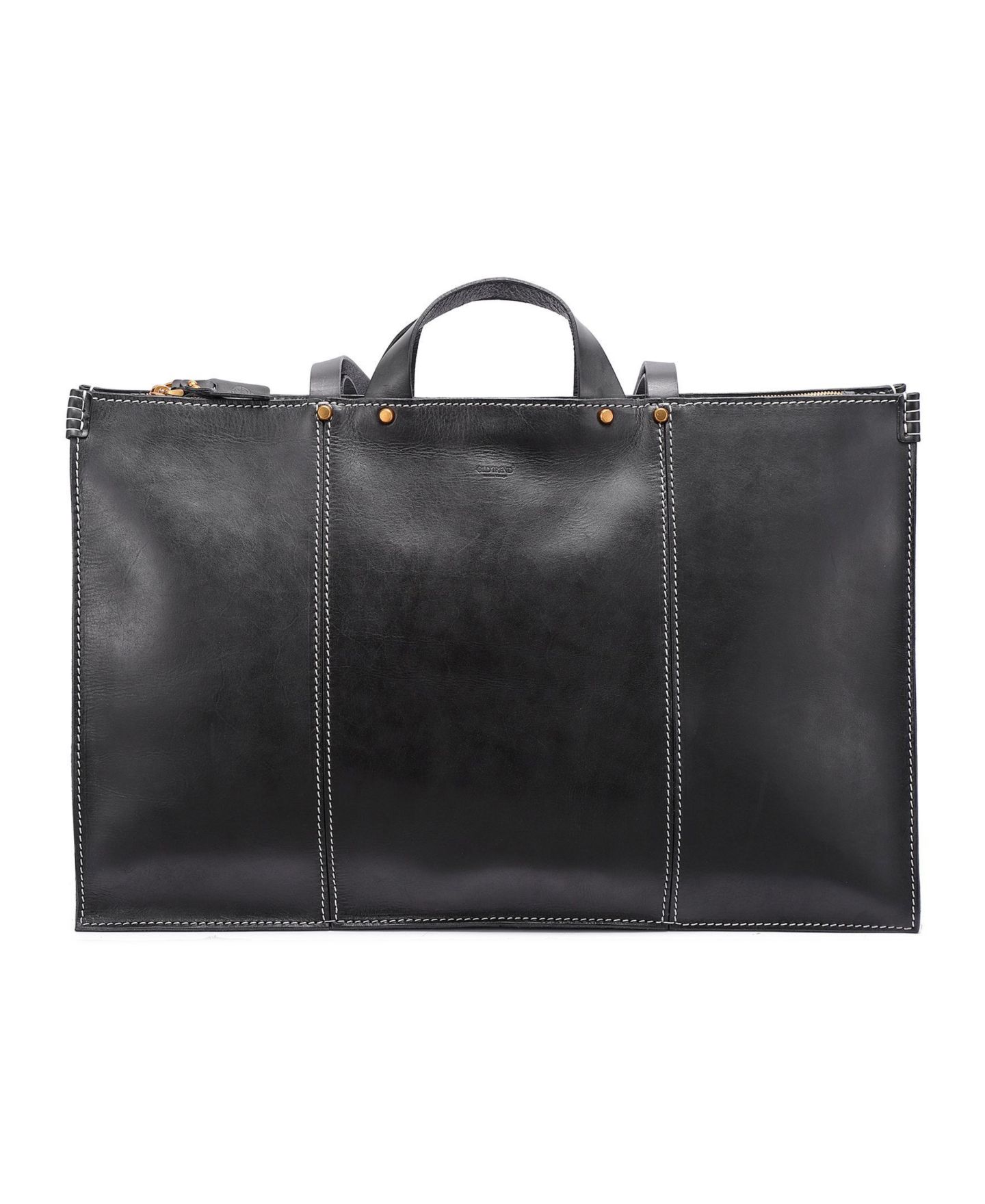 Женская сумка OLD TREND Sandstorm Extra-Large Leather, цвет: Чёрный — фото 8