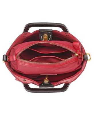 Women's Genuine Leather Sprout Land Mini Tote Bag