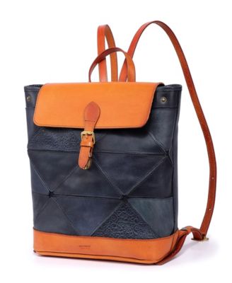Women's Genuine Leather Prism Backpack