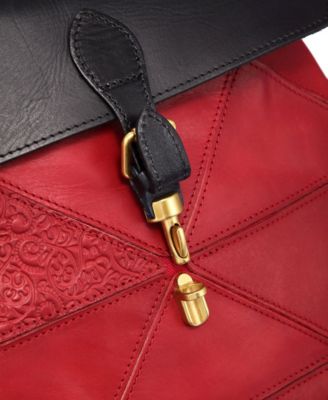 Women's Genuine Leather Prism Backpack