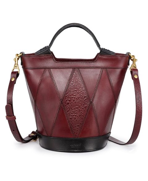 Женская сумка OLD TREND Primrose Mini Leather Crossbody, цвет: Коричневый