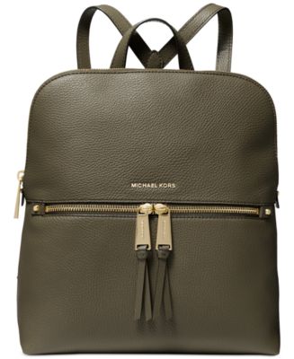 Michael Kors Rhea Zip Medium Slim Backpack - Macy's