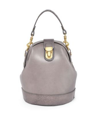Doctor Mini Leather Bucket Crossbody Bag