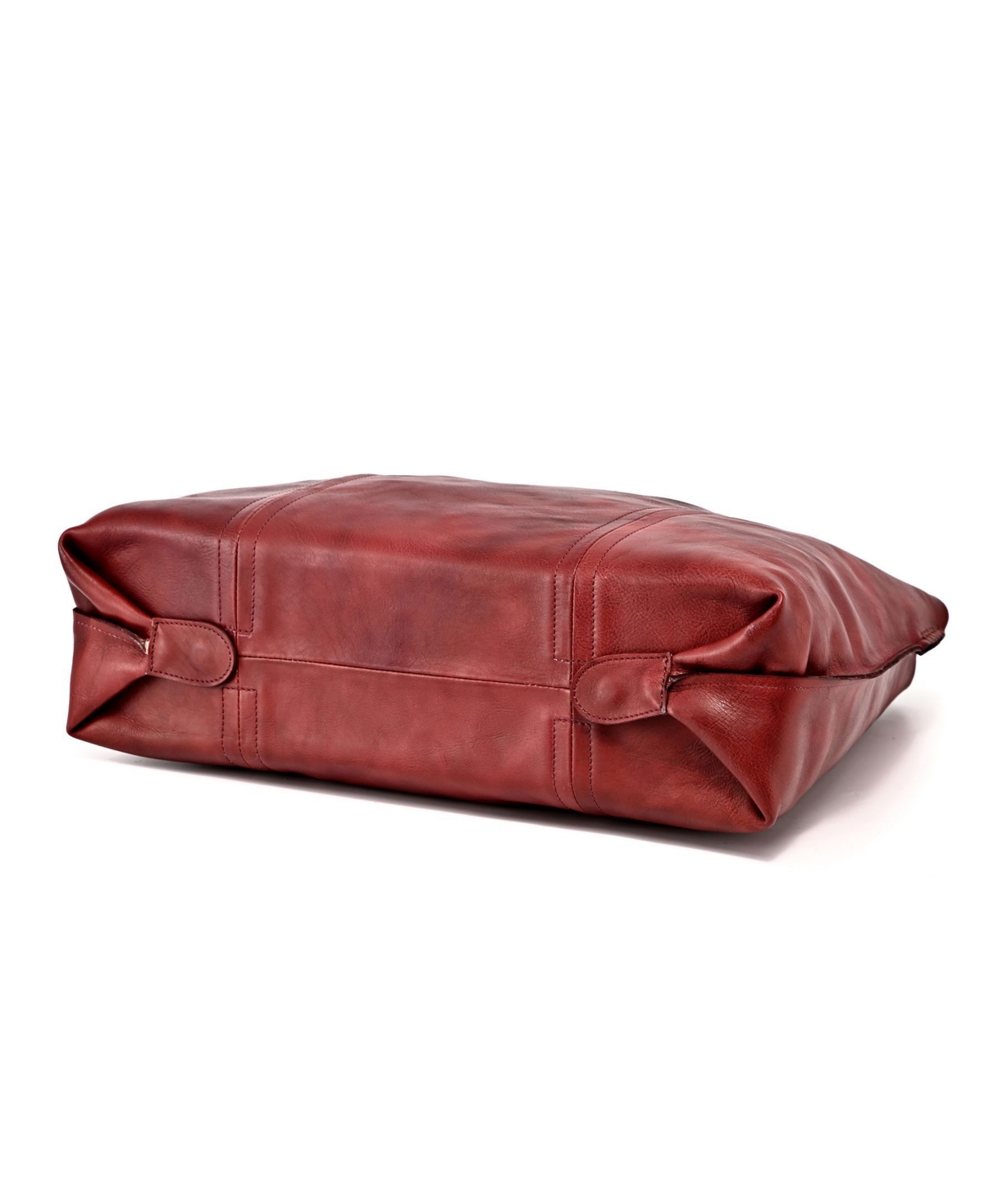 Old Trend Women's Genuine Leather Forest Island Tote Bag In Red