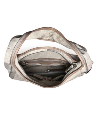 Women's Genuine Leather Dorado Expandable Hobo Bag