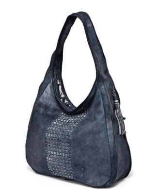 Women's Genuine Leather Dorado Expandable Hobo Bag